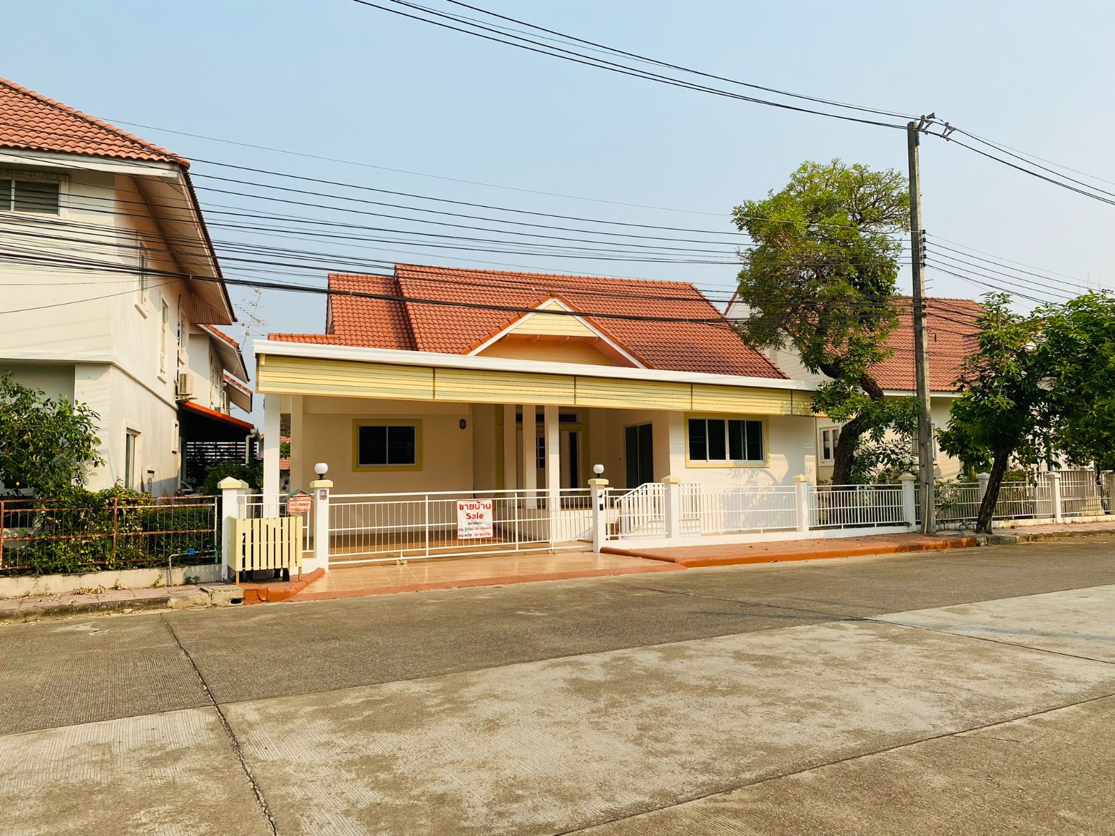 บ้านเดี่ยวชั้นเดียว หมู่บ้านกุลพันธ์วิวล์ โ๕รงการ 9